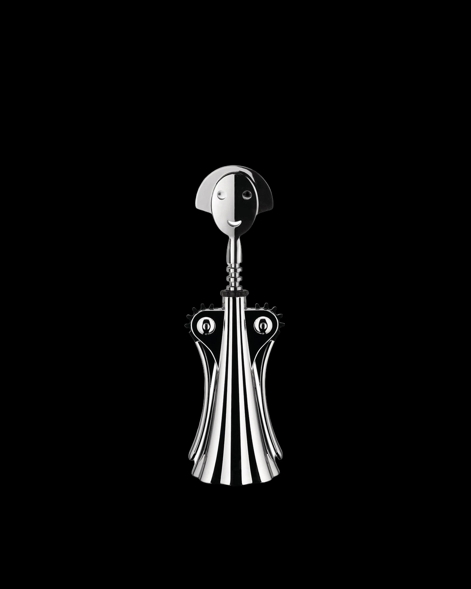 Alessi Anna G. corkscrew in chrome-plated zamak.
